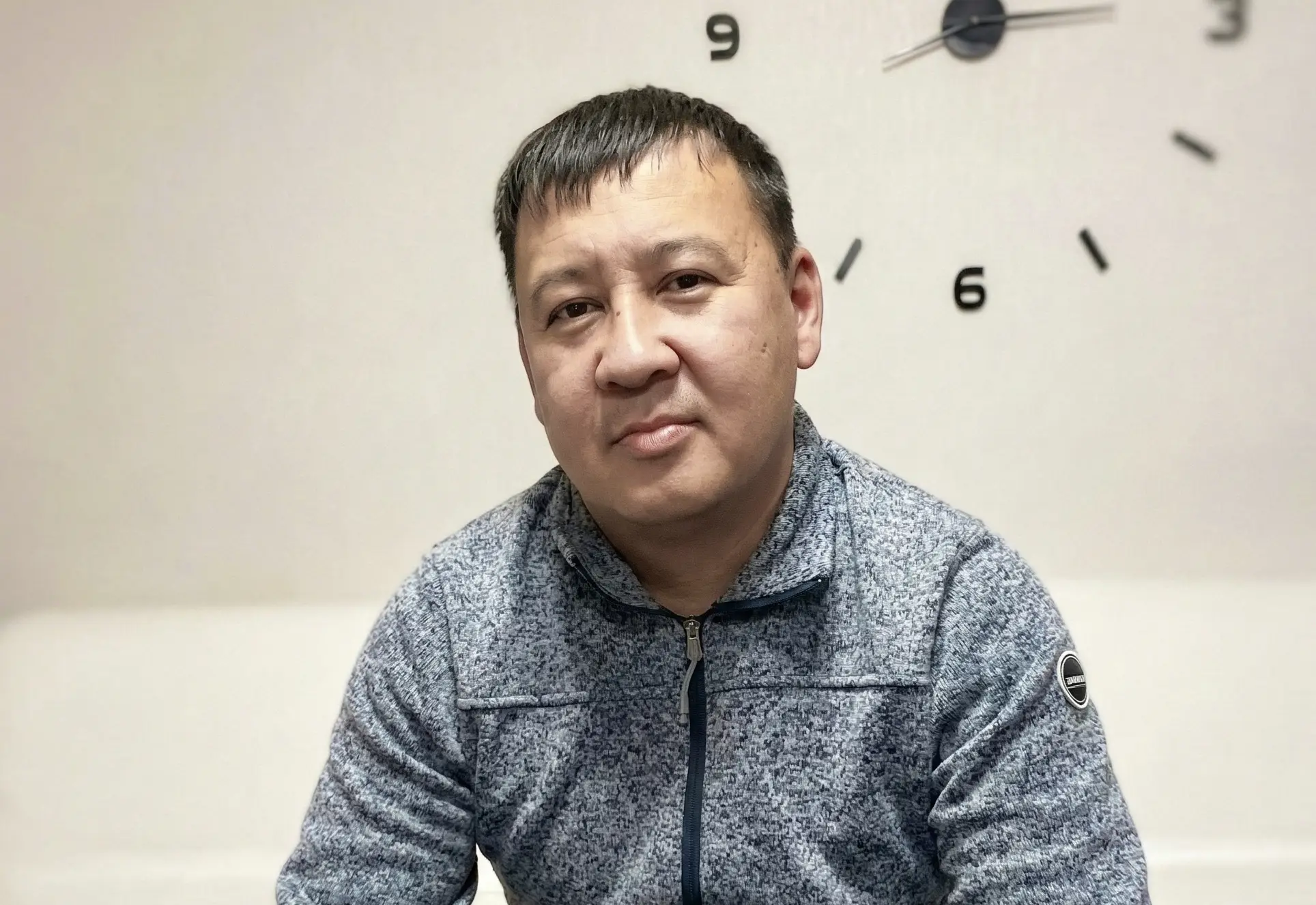 Batyr Adegenov, agronomist, Turov farm