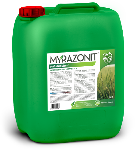 A MYRAZONIT soil inoculant canister