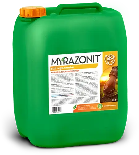 A MYRAZONIT soil regenerator canister