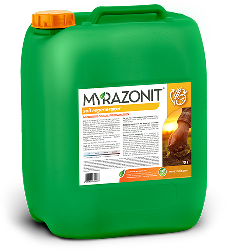 A MYRAZONIT soil regenerator canister